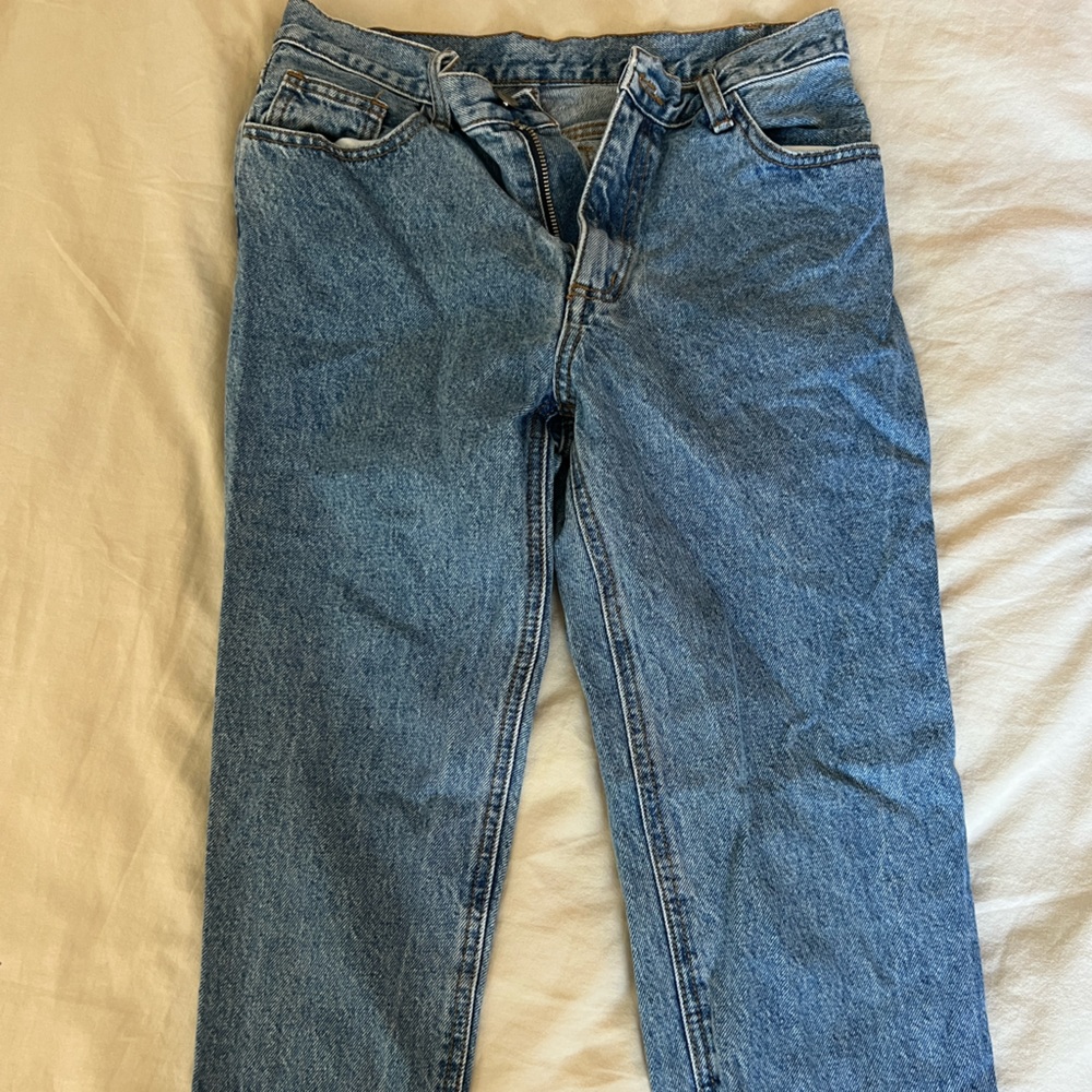blue baggy jeans size 27